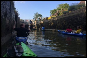 Canoeing on the Thames